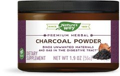 Nature&#39;s Way Coconut Charcoal (Activated) 2 oz (56g) Powder