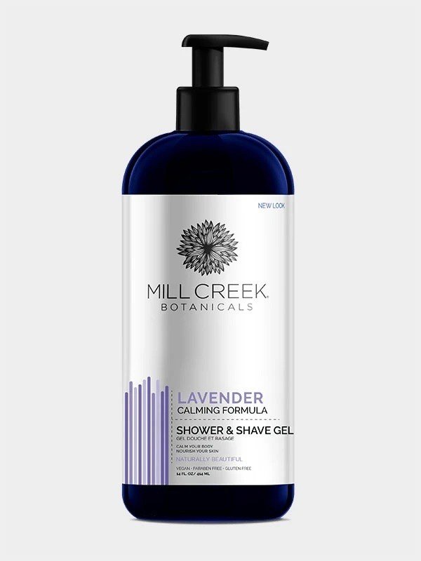 Mill Creek 2in1 Shower & Shave Gel Lavender 14 oz Liquid