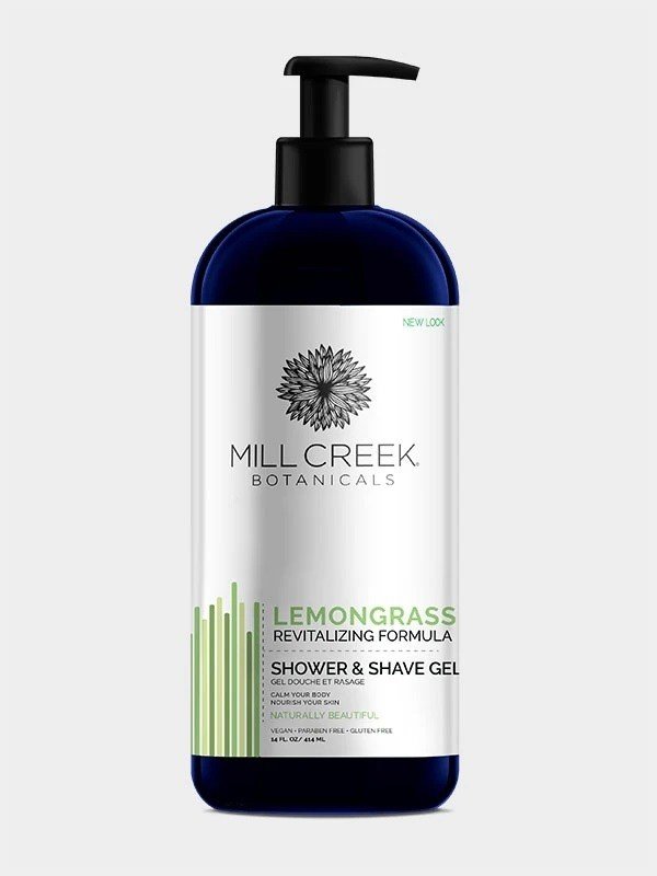 Mill Creek 2in1 Shower & Shave Gel Lemongrass 14 oz Liquid