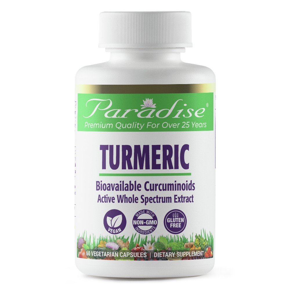 Paradise Herbs Turmeric Organic 60 VegCap