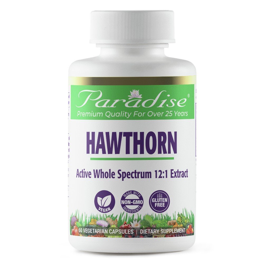 Paradise Herbs Hawthorn Berry 60 VegCap