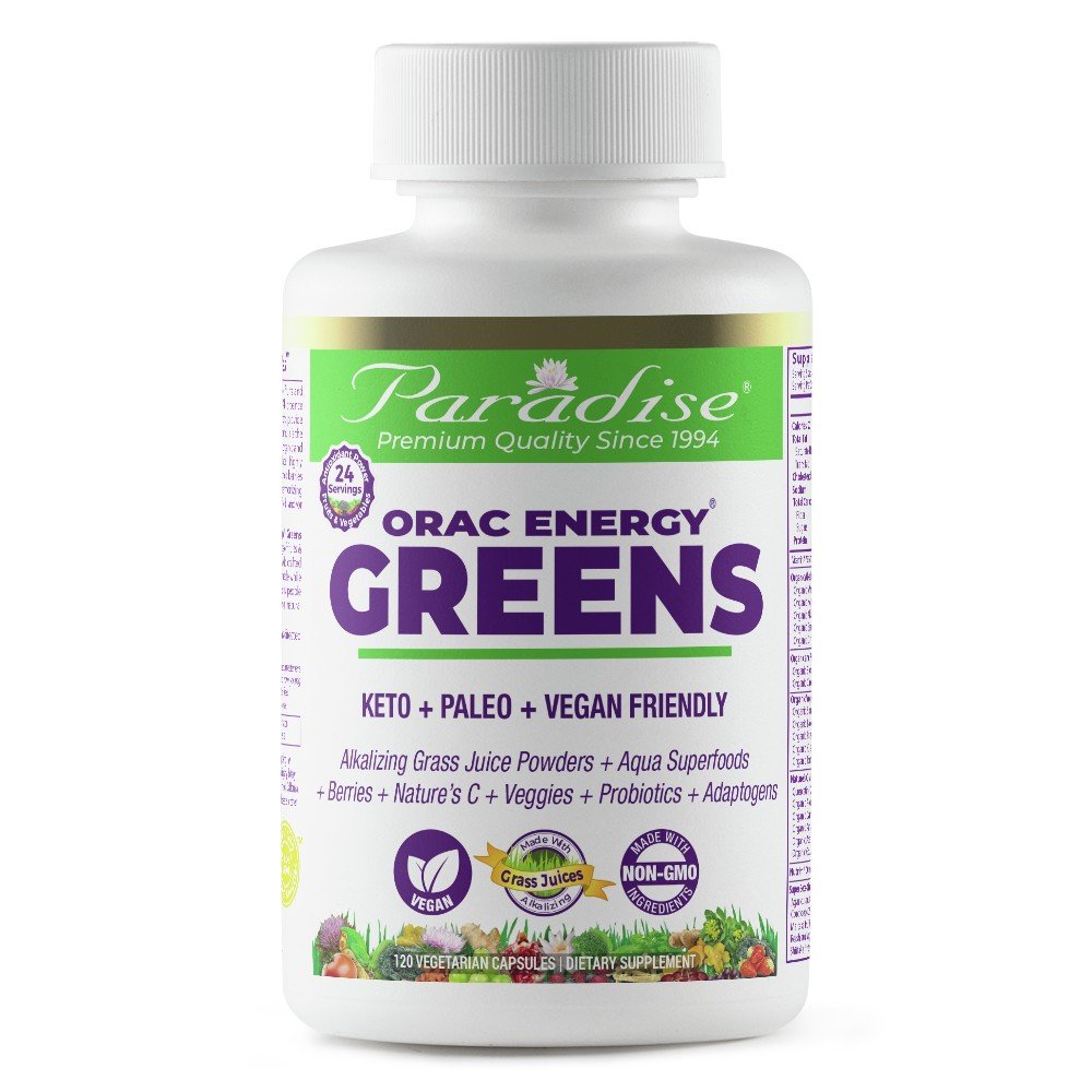 Paradise Herbs Green Tea 120 VegCap