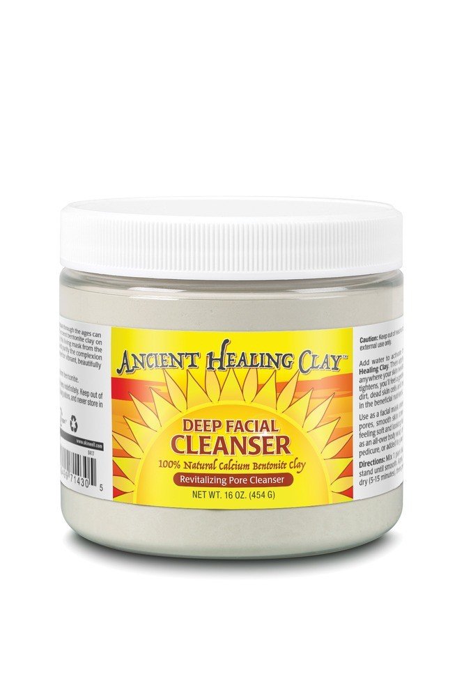 Living Clay Ancient Healing Clay Deep Facial Cleanser 16 oz Powder