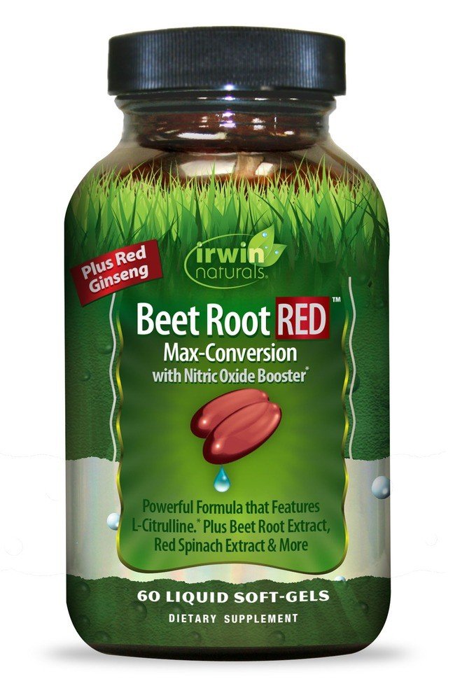 Irwin Naturals Beet Root RED 60 Liquid Softgel