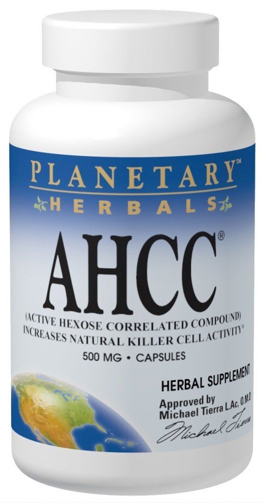 Planetary Herbals AHCC 500 mg 60 Capsule