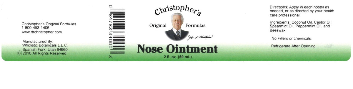 Christopher&#39;s Original Formulas Nose Ointment 2 oz Balm