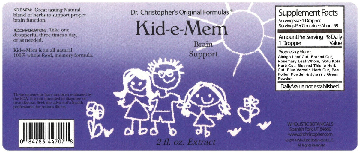 Christopher&#39;s Original Formulas Kid-e-Mem 2 oz Liquid