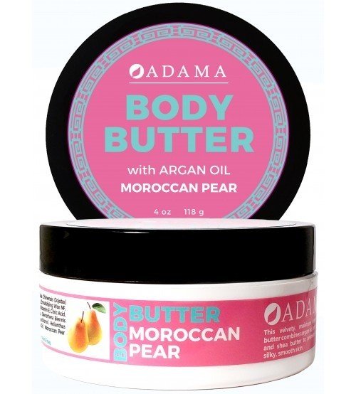 Zion Health Body Butter Morrocan Pear 4 oz Cream