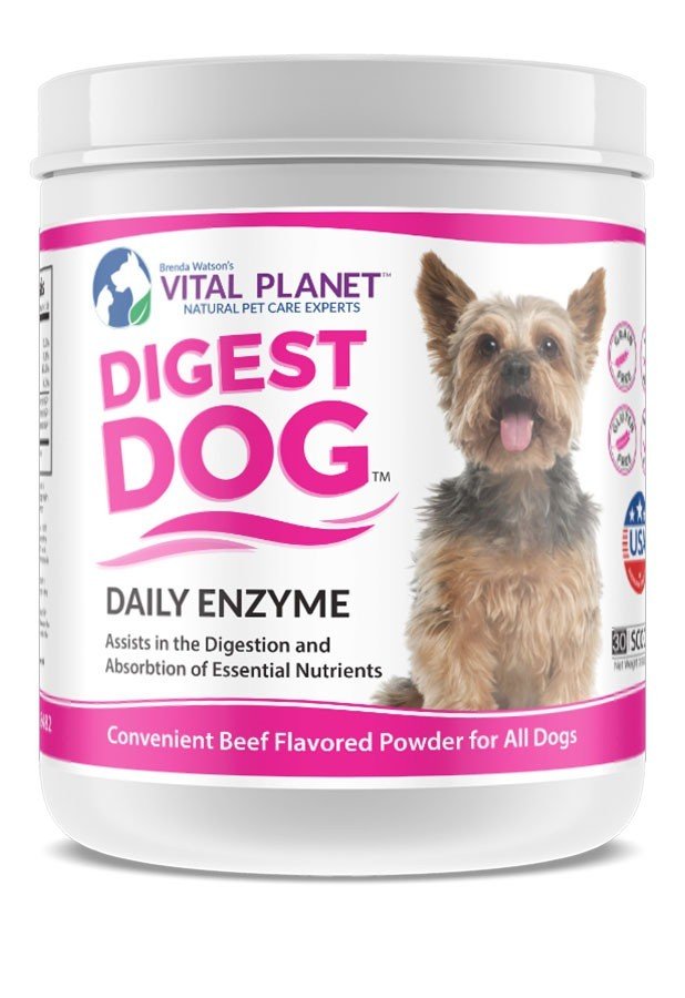 Vital Planet Digest Dog Daily Enzyme 111 grams Powder