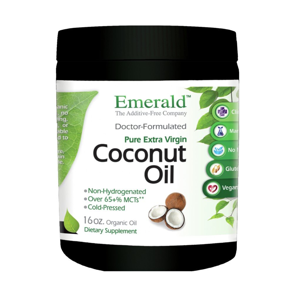Emerald Labs Coconut Oil 16 oz Oil