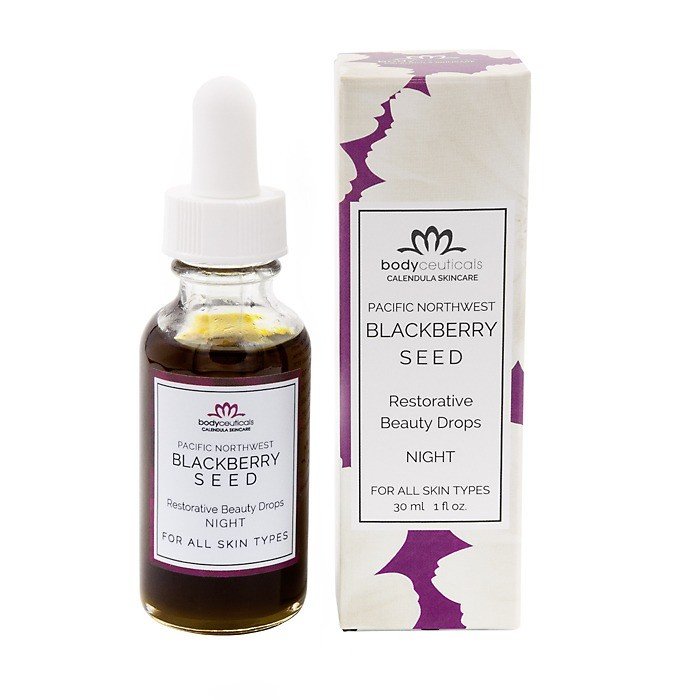 Bodyceuticals Blackberry Restorative Facial Beauty Drops Night 1 oz Liquid