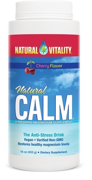 Natural Vitality Natural Calm Cherry 16 oz Powder