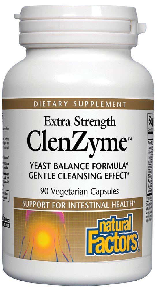 Natural Factors ClenZyme Extra Strength 90 VegCap