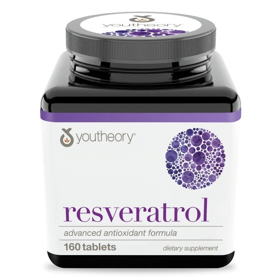 Youtheory Resveratrol Anti-Aging 160 Tablet