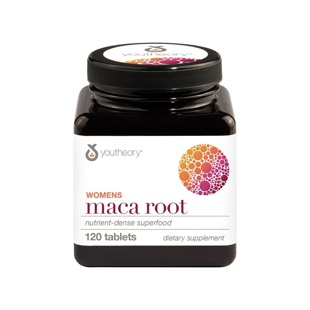 Youtheory Women's Maca Root Nutrient 120 Capsule