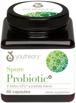 Youtheory Spore Probiotic Advanced 60 Capsule