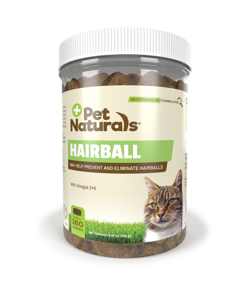 Pet Naturals Of Vermont Hairball for Cats 160 Chewable