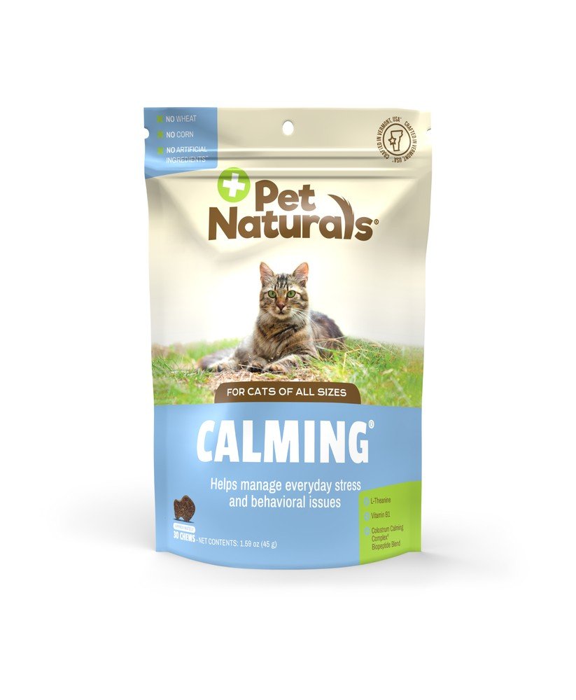 Pet Naturals Of Vermont Calming Chews for Cats 30 Chewable