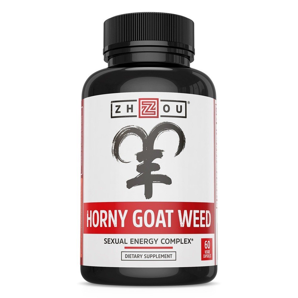 Zhou Nutrition Horny Goat Weed with Maca Root 60 VegCap
