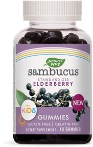 Nature&#39;s Way Sambucus Kids Gummies 60 Gummy