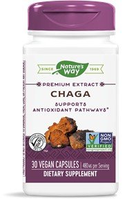 Nature&#39;s Way Chaga  Premium Extract 30 VegCap