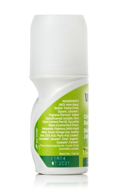 Weleda Citrus 24hr Deodorant 1.7 oz Roll-on