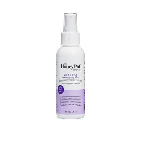 The Honey Pot Calming Lavender Panty Spray 4 oz Spray