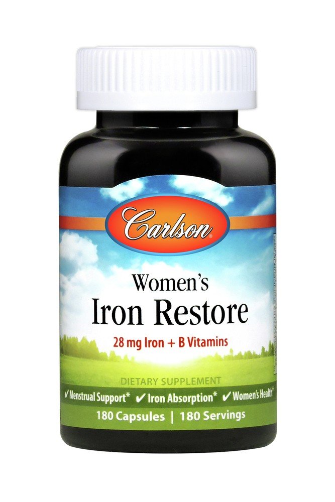 Carlson Laboratories Women&#39;s Iron Restore 180 Capsule