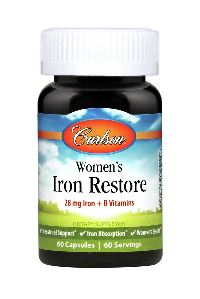 Carlson Laboratories Women&#39;s Iron Restore 60 Capsule