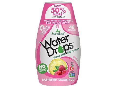 SweetLeaf Sweet Drop Water Raspberry Lemon 1.62  oz Liquid