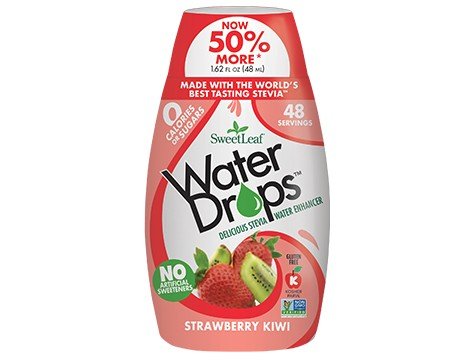 SweetLeaf Sweet Drop Water Strawberry Kiwi 1.62 oz Liquid