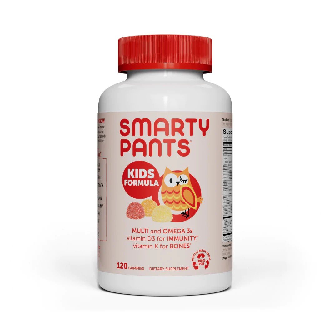 SmartyPants Kid&#39;s Complete Multi+Omega-3+Vitamin D 120 Gummy