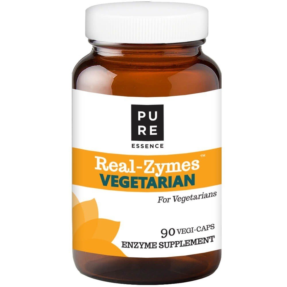 Pure Essence Labs Real-Zymes VEGETARIAN 90 Capsule