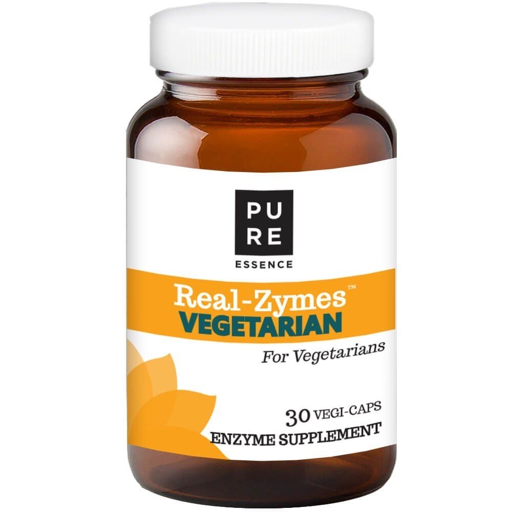 Pure Essence Labs Real-Zymes VEGETARIAN 30 Capsule