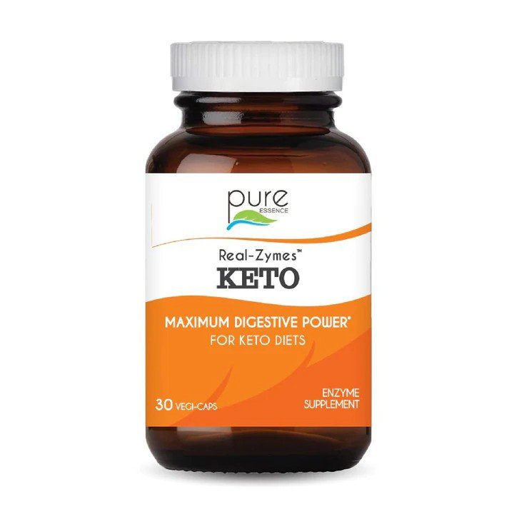 Pure Essence Labs Real-Zymes KETO 30 Capsule