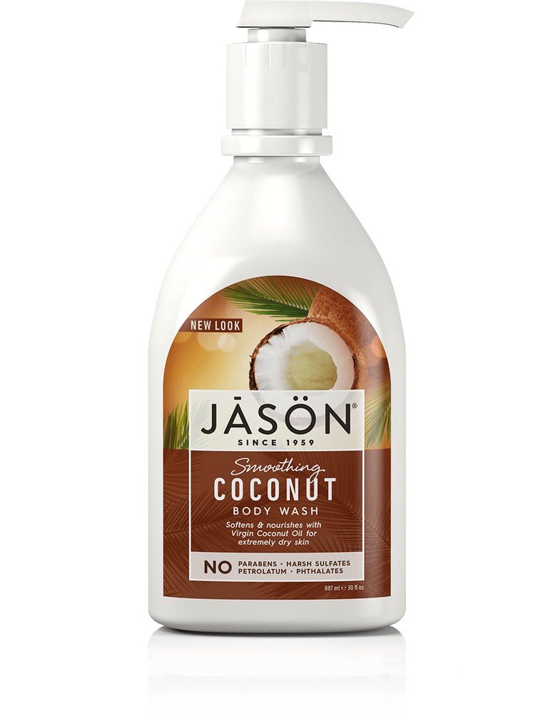 Jason Natural Cosmetics Soothing Coconut Body Wash 30 oz Liquid