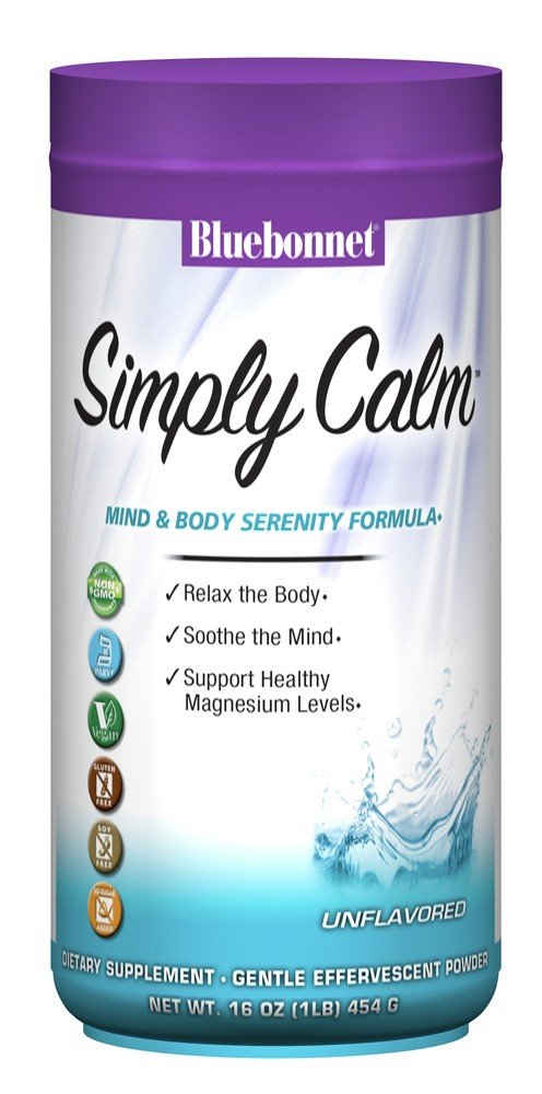 Bluebonnet Simply Calm Powder Unflavored 1 lb Powder