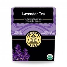 Buddha Teas Organic Lavender Tea 18 Bags Box