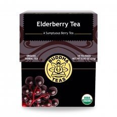 Buddha Teas Organic Elderberry Tea 18 Bags Box