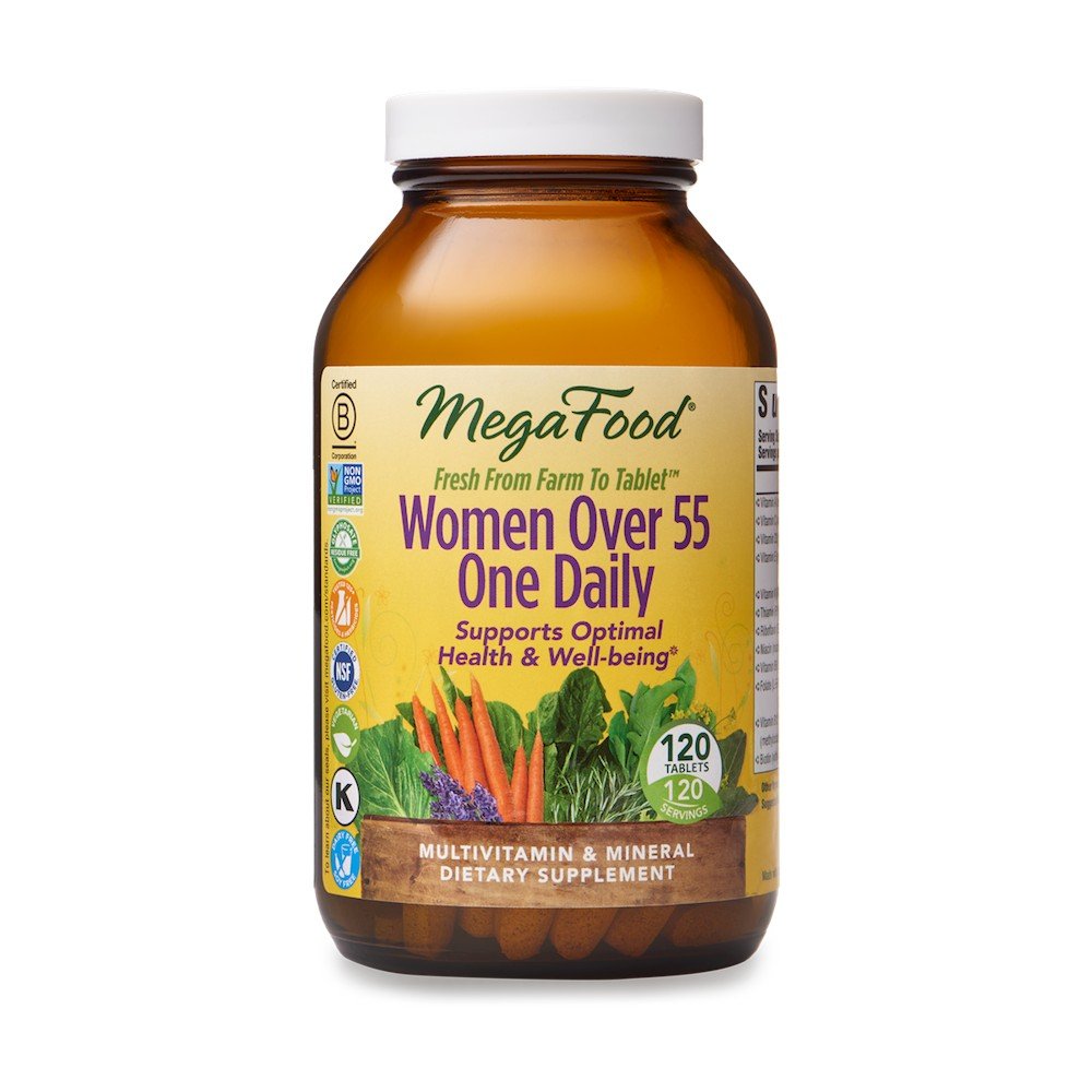 MegaFood Women Over 55 One Daily 120 Tablets