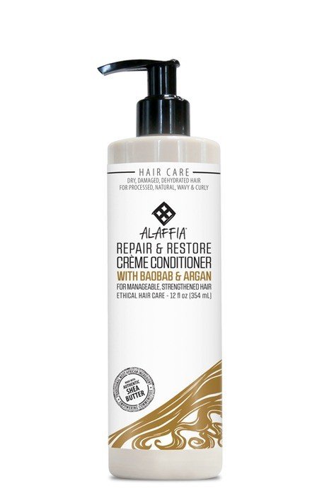 Alaffia Repair & Restore Creme Conditioner 12 oz Liquid