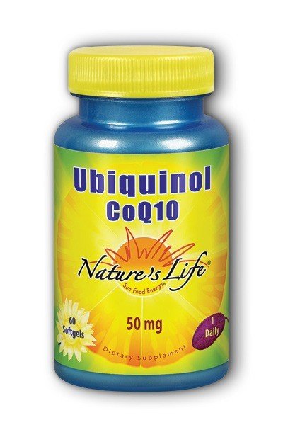 Natures Life Ubiquinol 50 mg 60 Softgel