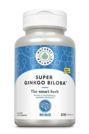 Natural Balance Super Ginkgo Bilob + Gotu Kola 100 Capsule
