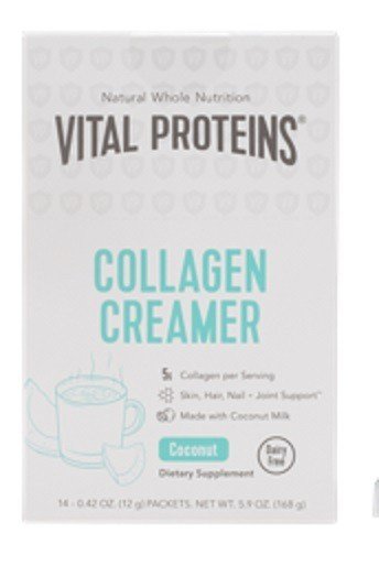 Vital Proteins Collagen Creamer Coconut Stick Pack 14 Sticks Box