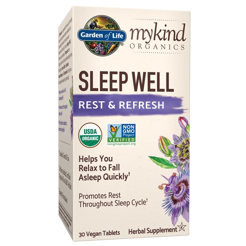Garden of Life Mykind Organics Sleep Rest &amp; Refresh 30 Tablet
