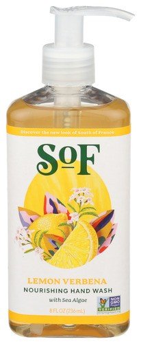 South of France Hand Wash Liquid Lemon Verbena 8 oz Liquid