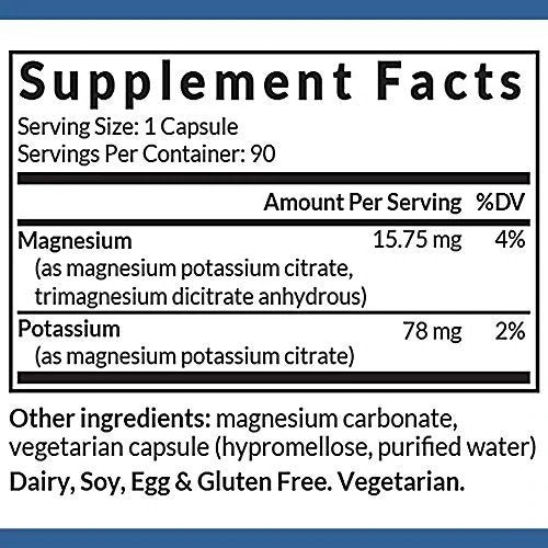 InterPlexus Inc. Potassium + Mag 90 Capsule