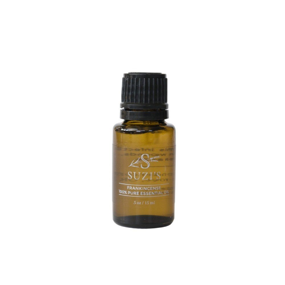 Suzi&#39;s Lavender 100% Pure Organic Frankincense Essential Oil .5 oz Oil