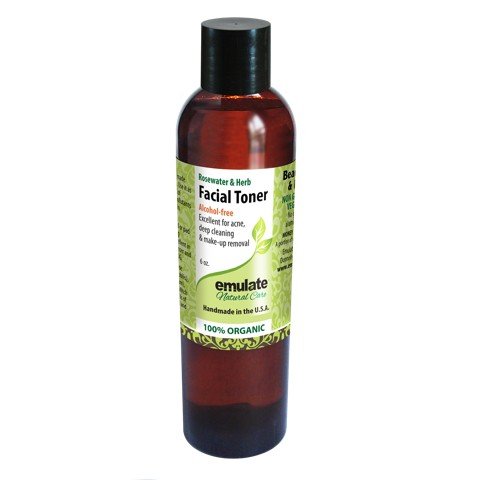 emulate Natural Care Moringa Rosewater &amp; Herb Facial Toner 6 oz Liquid
