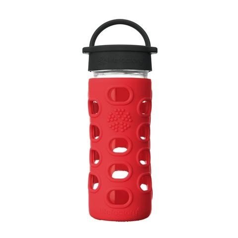 Lifefactory Glass Bottle Core 2.0 Apple Red 12 oz Bottle